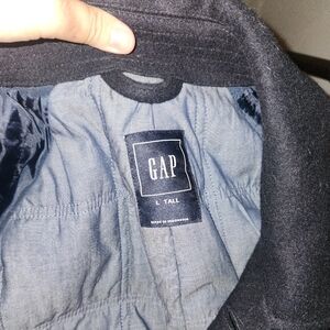 Gap men's wool sz large tall coat